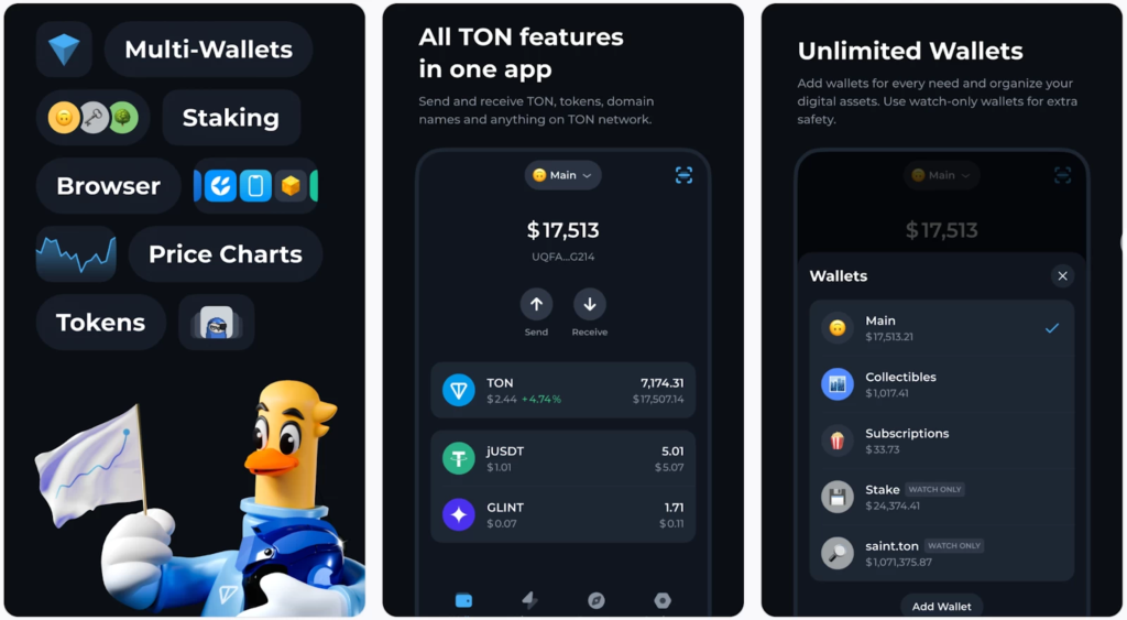 نحوه نصب و استفاده از کیف پول تون کیپر Tonkeeper